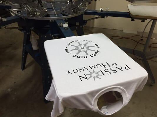 T shirt printing