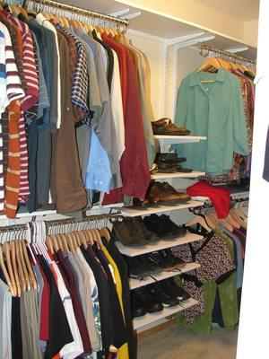 Custom Closet design using Freedom Rail