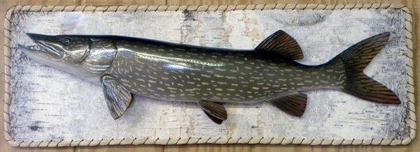 34'' Northern Pike Carving