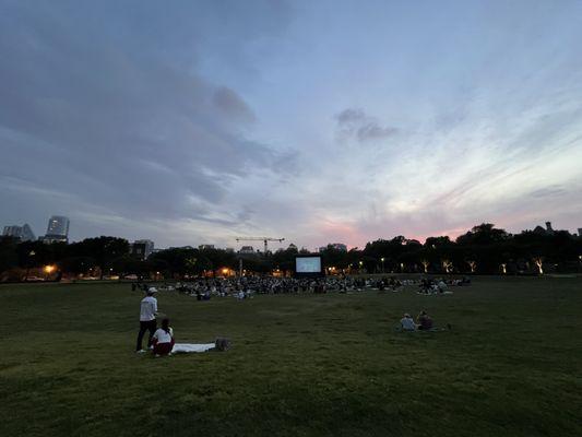 Movie in the park -The proposal 4/16/24