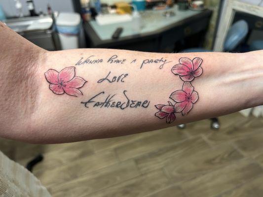 Cherry Blossom tattoo