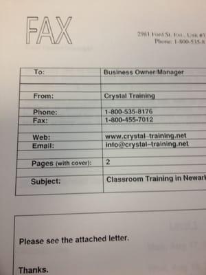 Crystal Training