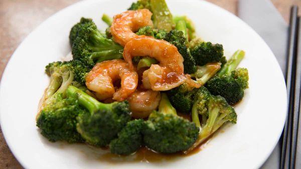 Shrimp broccoli