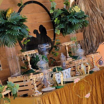 Beautiful Dessert Setup by Daydreamin Events