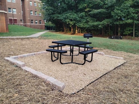 Picnic area installed