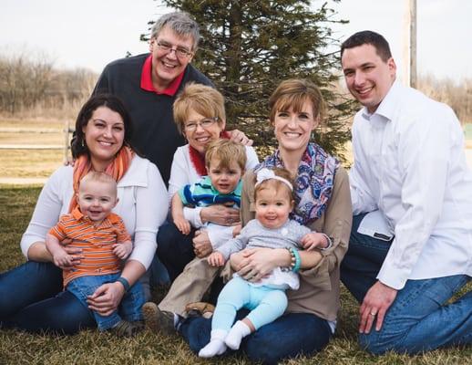 Jay, Jacquie, and family.