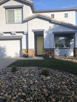 After. Stoneyard Masonry rocks really gave it good curb appeal!