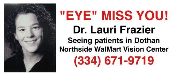 Lauri Frazier, OD -  South Alabama Eye Care