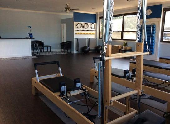 Our group room for mat, tower, reformer and chair classes!