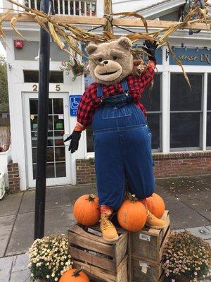 October 2017 - Scarecrows lining Main Street