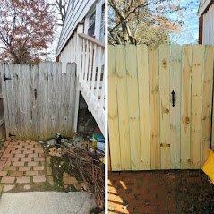 Fence and deck rebuild