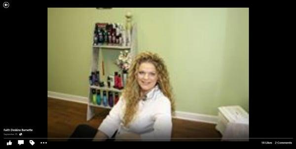 I am Faith Deskins owner/ stylist at Spellbound Hair Studio