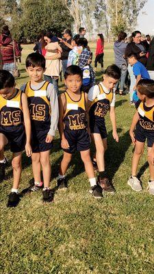 Glad I got to support my God son Brandon from Morning Side School, Delano at his cross country meet. 10/14/2017