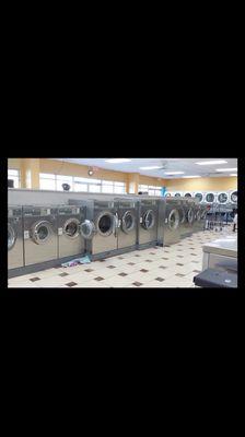 48 washers and 48 dryers