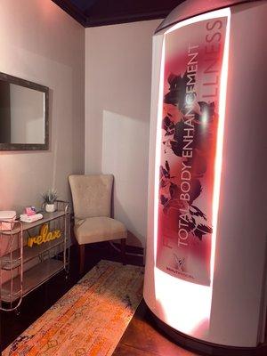 Red Light Collagen Therapy Booth