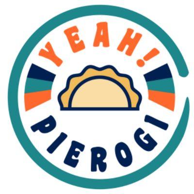 Yeah! Pierogi LLC logo rebrand (2023) by Danielle Podeszek of Pod Design Shop.