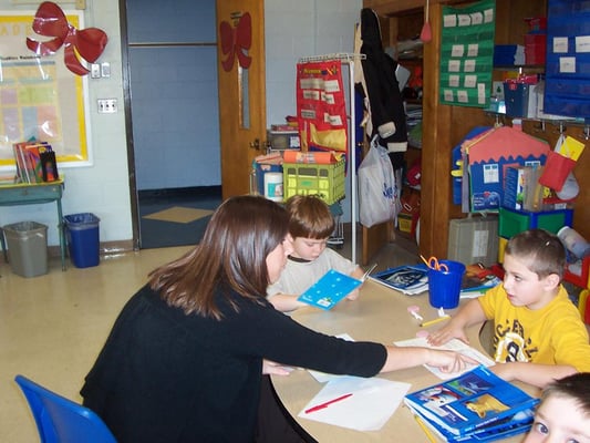 Elizabeth Ricciardi, our VP, at work in the Asbury Park School System