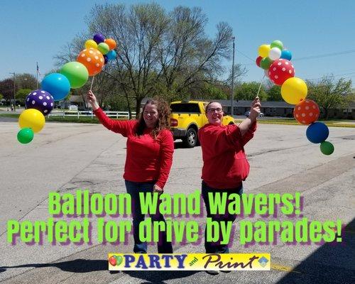 Drive by items like Wand Wavers.