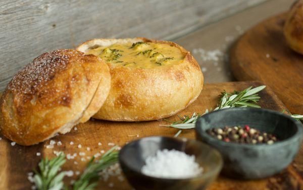 Zoup in Washington has Bread bowls for all your favorite soups