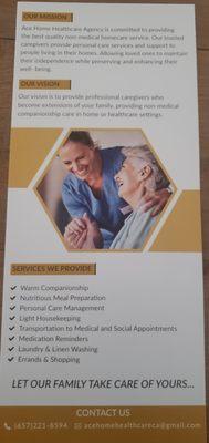 Ace Home Healthcare Agency