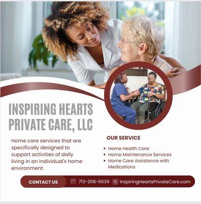 Inspiring Hearts Private Care