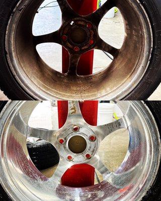 This poor wheel was brought back to life!