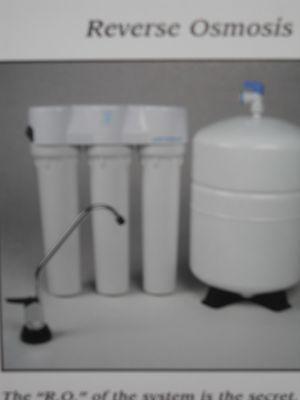 Reverse osmosis system..