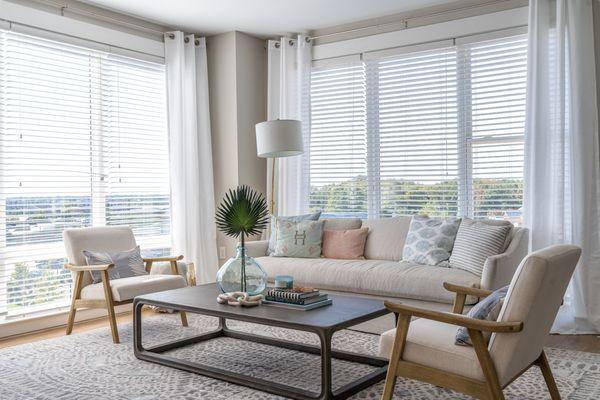 Light filled living room