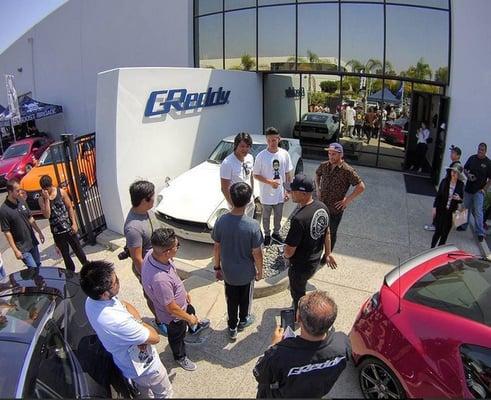 GReddy Open House & Meet event - July 30th, 2016  Fast & Furious star, Sung Kang (Han) Pro Drifter, Ken Gushi X-Games BMX pro, Coco Zurita