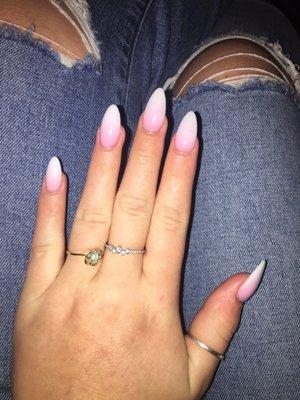 Ombré full set.