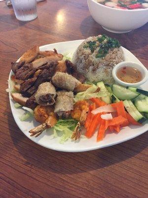 Combo Rice Plate...delish