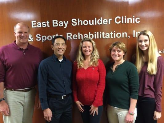 Craig Klass, PT, David Hatae, PT, Carrie Haraburda, PT, Cassie Kays, Marina Petersen (Ted Glattke, PT not pictured)