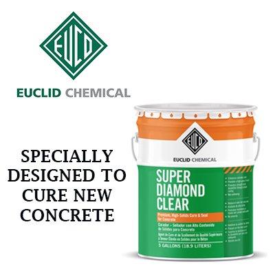 specially designed to cure new concrete,