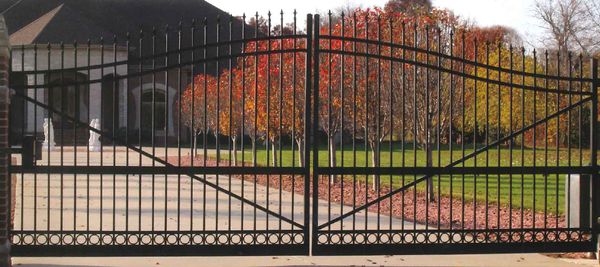 Aluminum Gate installed by East Coast Fence