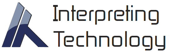 Interpreting Technology logo. With Adrian Santangelo