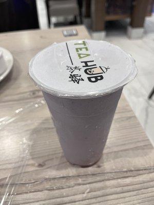 Taro with red bean