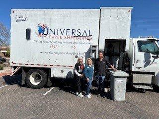 RBAZ-Gilbert team at Donate & Shred event on 3/10/2024.