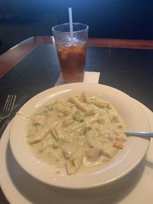 Chicken Penne & Broccoli Soup