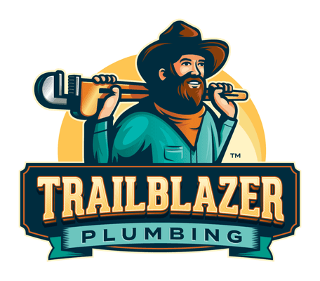 Our new and improved name and logo - Trailblazer Plumbing. Same team, same service, new identity.