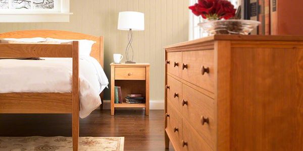 Our Vermont Shaker 1-Drawer Nightstand, Vermont Shaker Dresser and Vermont Shaker Bed