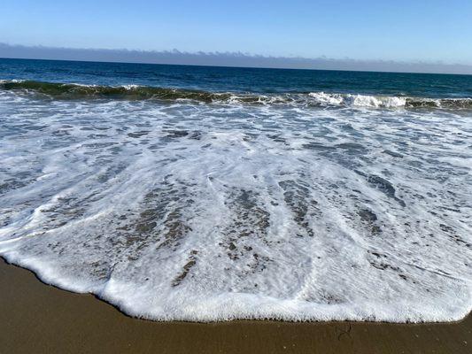 Having some fun at this low key beach