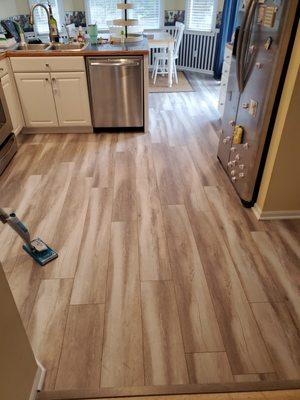 Laminate Flooring install Brighton Mi.