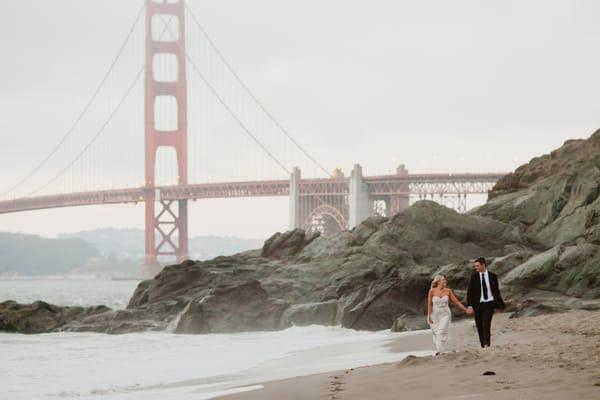 Baker Beach engagement shoot