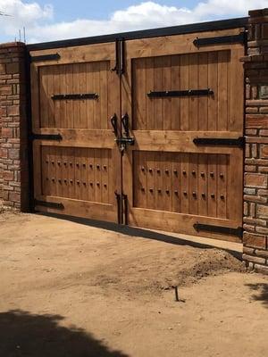 Custom entry gates by Water Wise