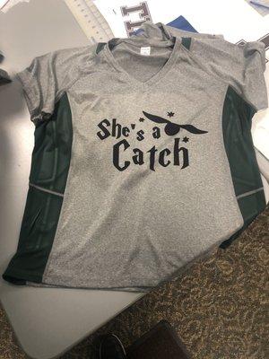 Custom sublimation shirts for a bachelorette! So happy with how they turned out. Highly recommend!!