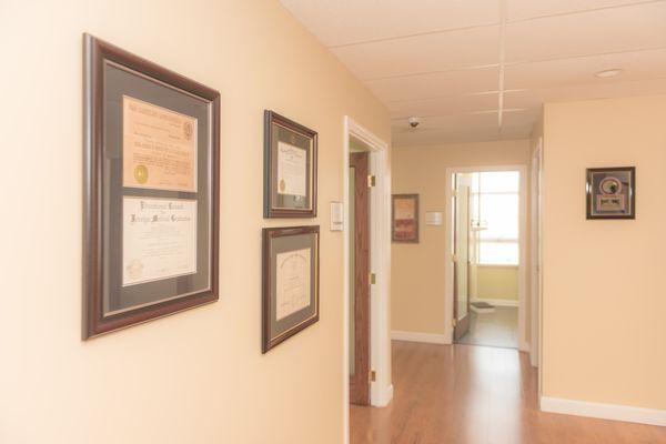 Entryway for Patient Exam Rooms