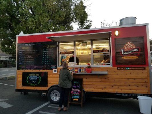 Exterior of food truck