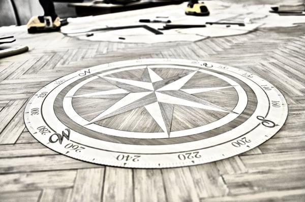 Laser Cut Wood Inlays for tables, floors, artwork, etc