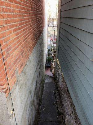 Passageway in Downtown Harper's Ferry