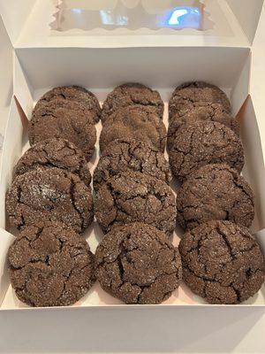 Spicy Mexican Hot chocolate cookies